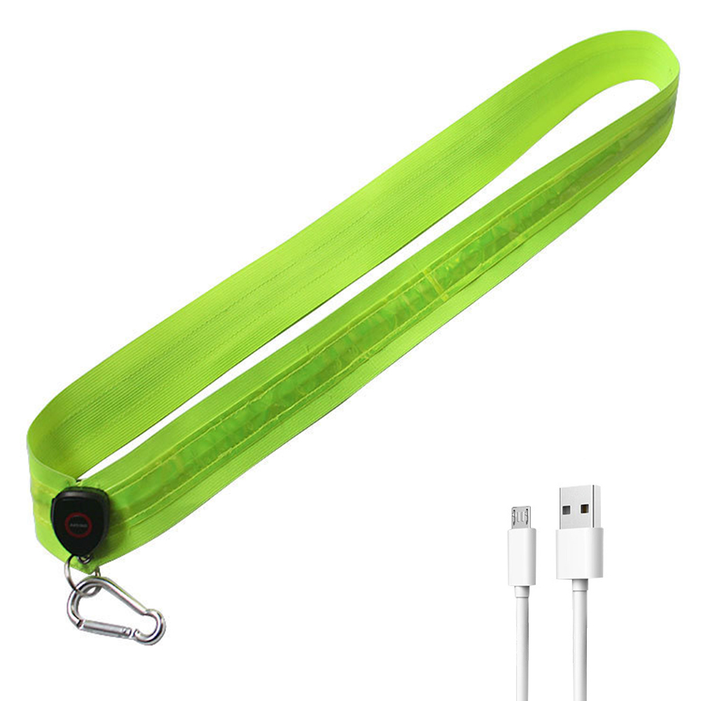 Running Jogging Gear - LED Running Belt Rechargeable Illuminated Shoulder