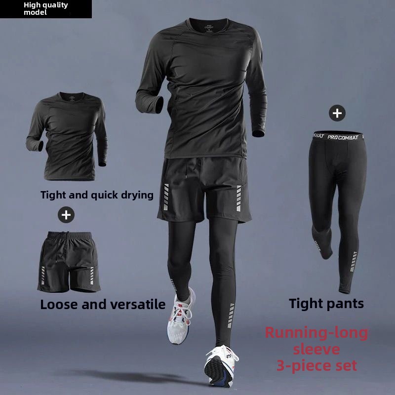 Running Jogging Gear - Training Jogging Tracksuits Running Outdoor Compression