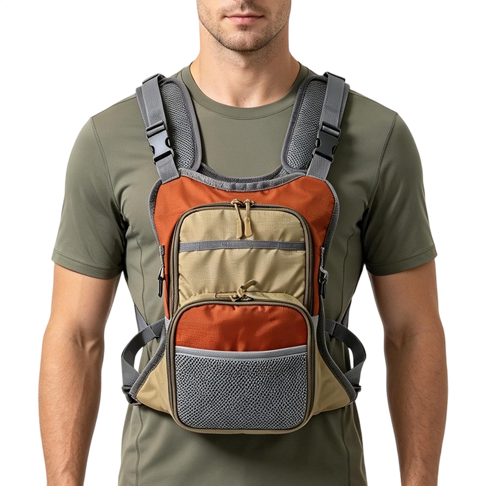 Running Gear Storage - Waterproof Durable Fishing Chest Pack Wear