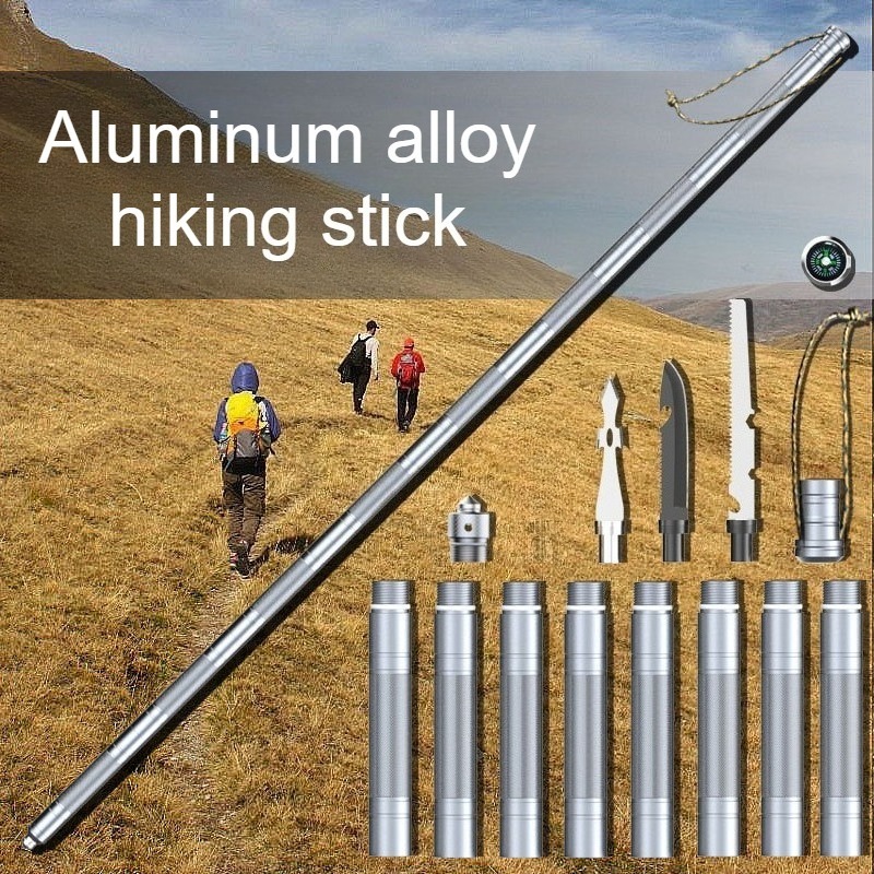 Outdoor Anti Slip Walking Stic - Trekking Pole Carbon recension och pris