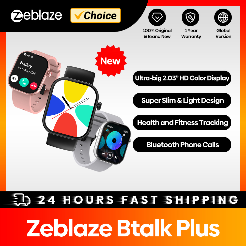 New Zeblaze Btalk Plus Voice C - Running Gear Long Sleeve recension och pris