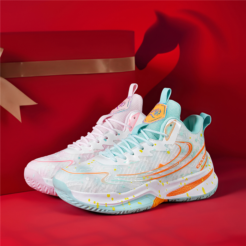 Running Gear Beginners - Men's Breathable Lightweight High-Top Basketball Shoes