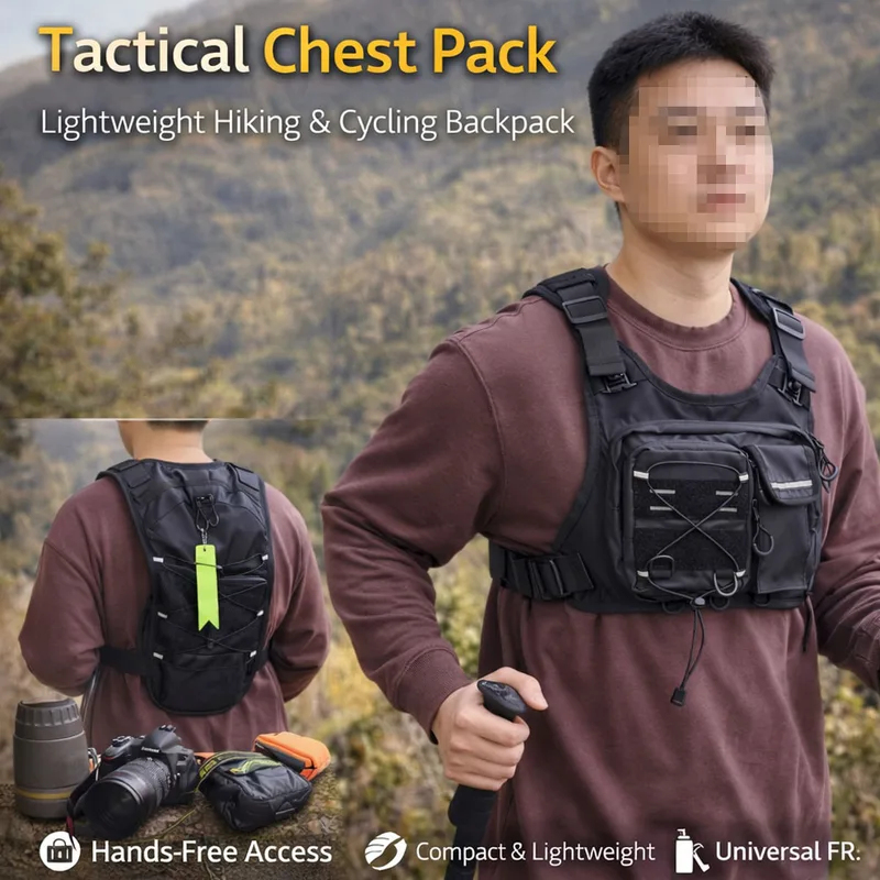 Running Gear Storage - 2026 New Tactical Vest Chest Bag