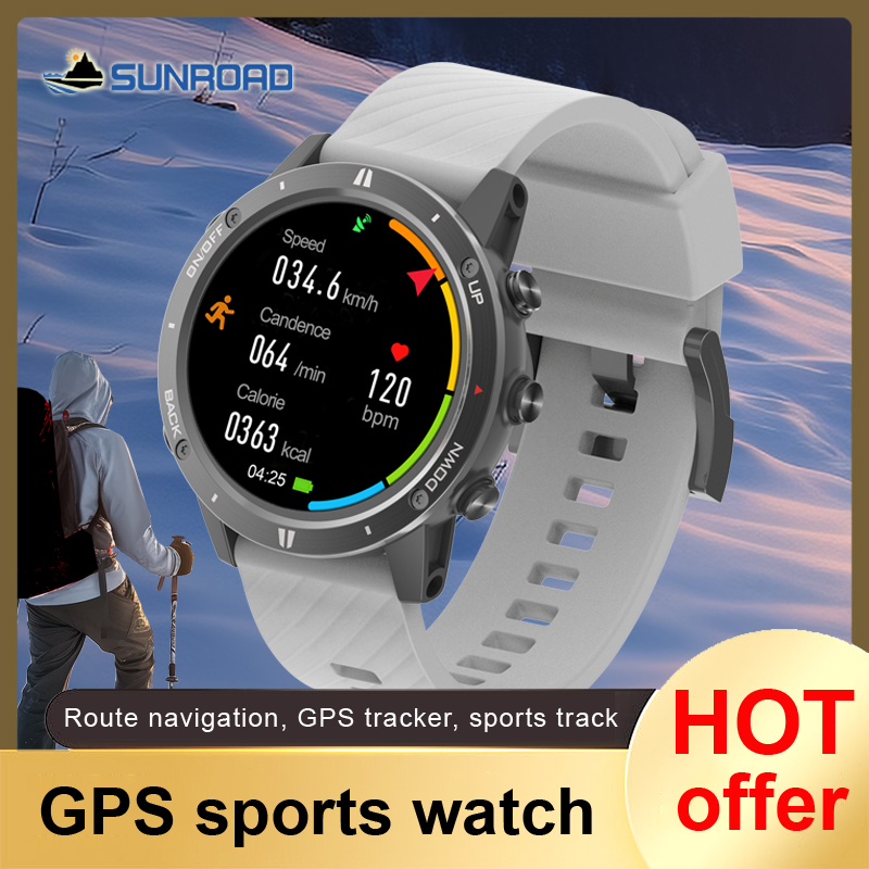 Gps Running Watch - 2024 New Sunroad GPS Sports Watch