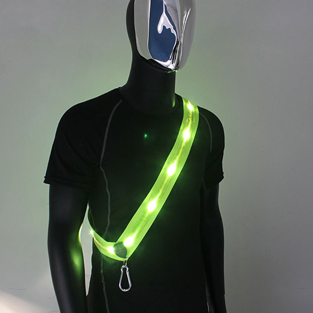 LED Running Belt Rechargeable  - Running Jogging Gear recension och pris
