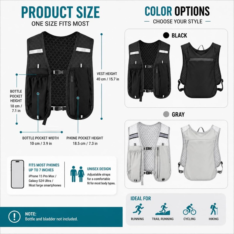 Running & Biking Sports Reflec - Running Gear Storage recension och pris
