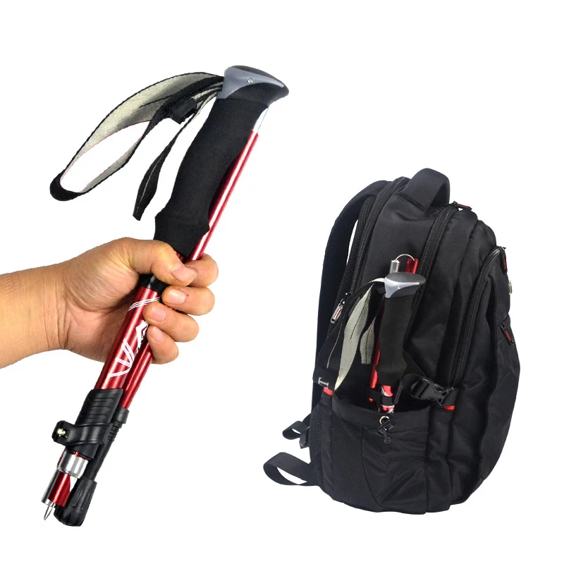 5 Section Outdoor Fold Trekkin - Trekking Pole Carbon recension och pris