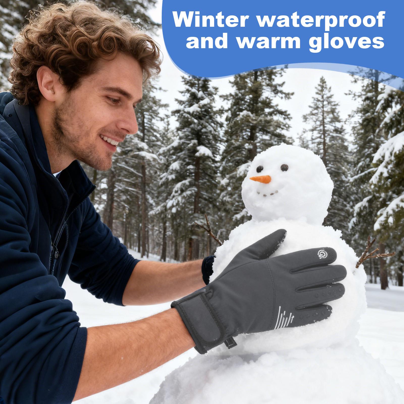 Warm Gloves Windproof Touchscr - Running Gear In The Cold recension och pris