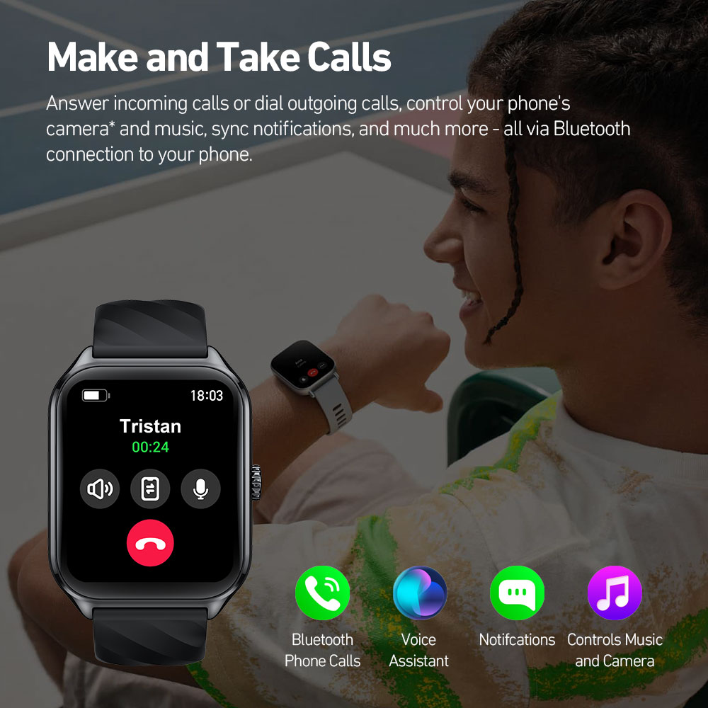 New Zeblaze GTS 4 Voice Callin - Gps Running Watch recension och pris