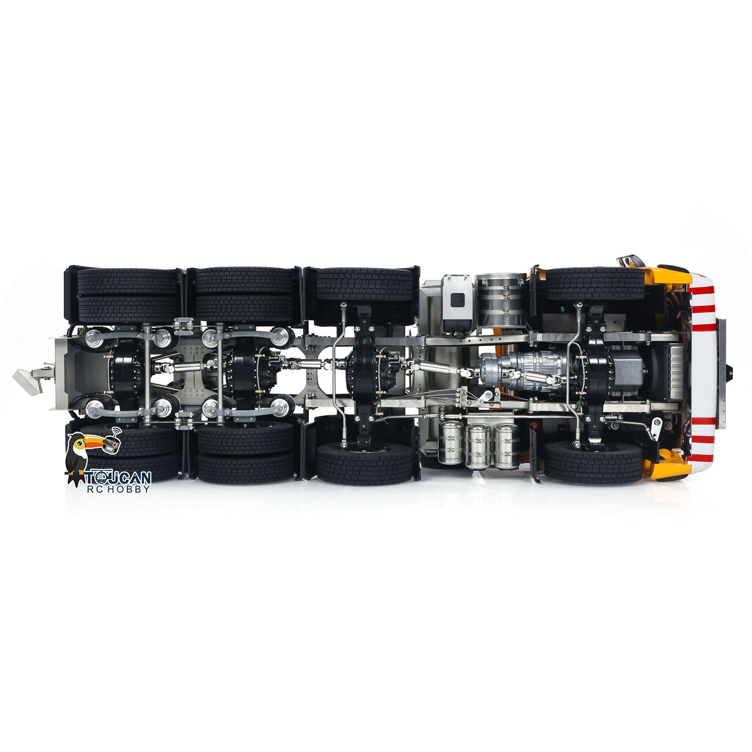 Toy 1/14 8x8 R620 RC Tractor T - Running Gear Box recension och pris