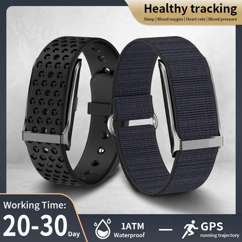 LIGE Smart Watch Heart Rate Bl - Gps Running Watch recension och pris