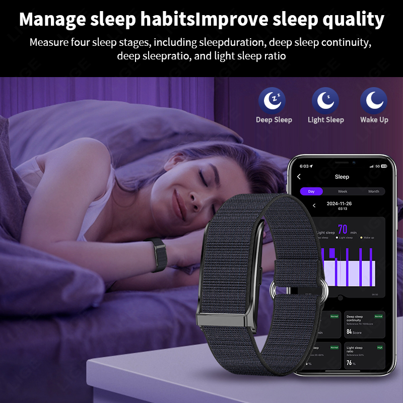 LIGE Smart Watch Heart Rate Bl - Gps Running Watch recension och pris