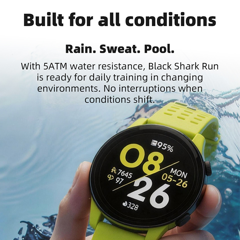 Black Shark Run Smartwatch Glb - Gps Running Watch recension och pris