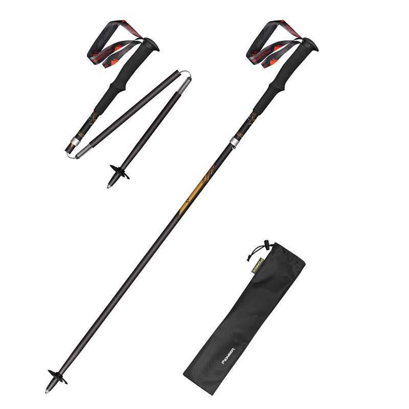 99% Carbon Fiber Folding Walki - Trekking Pole Carbon recension och pris