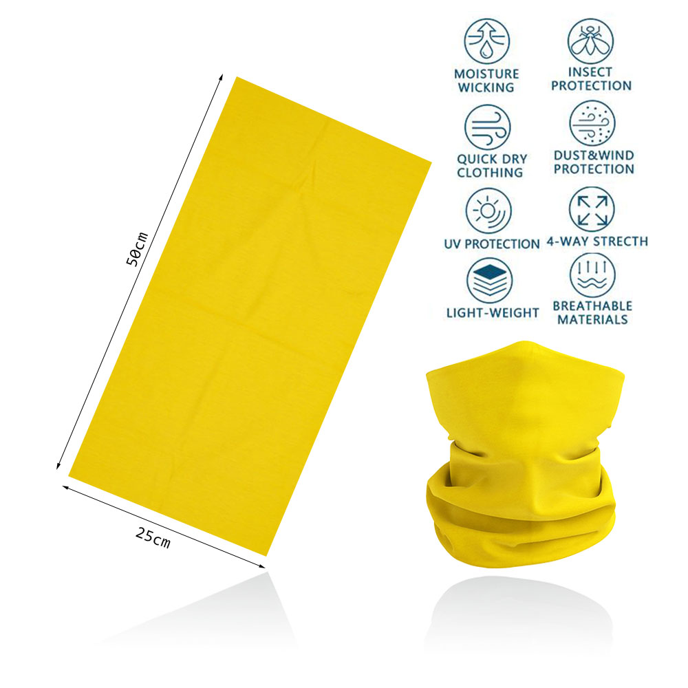 Yellow Tube Outdoor Bandana Wo - Running Gear Yellow recension och pris
