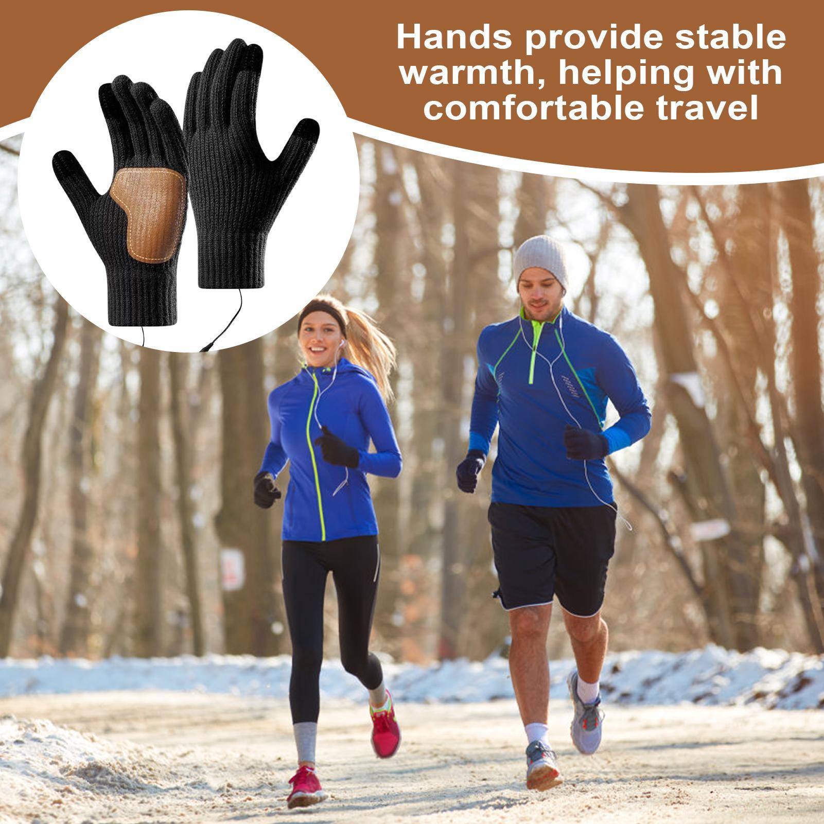 USB Heated Gloves with Touchsc - Running Gear In The Cold recension och pris