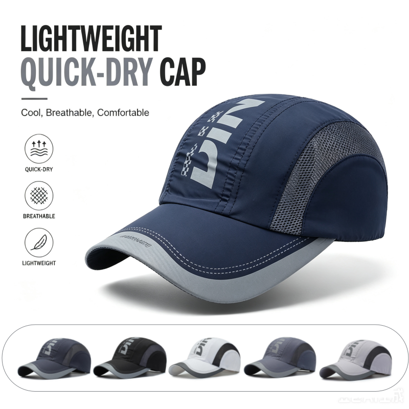 Quick Dry Sport Cap Men Lightw - Running Cap Mesh recension och pris