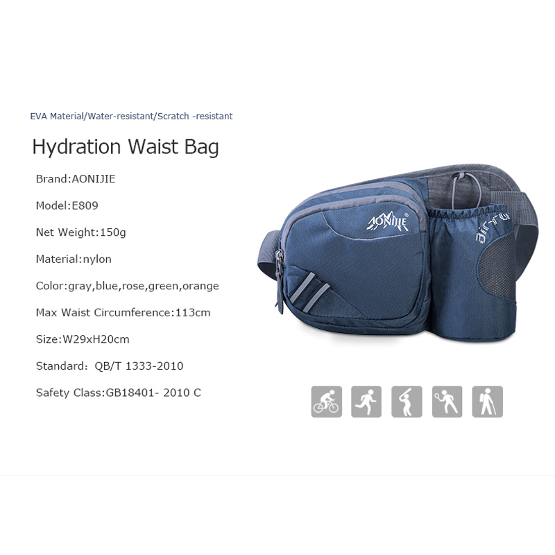 AONIJIE E809 Hydration Fanny P - Running Jogging Gear recension och pris