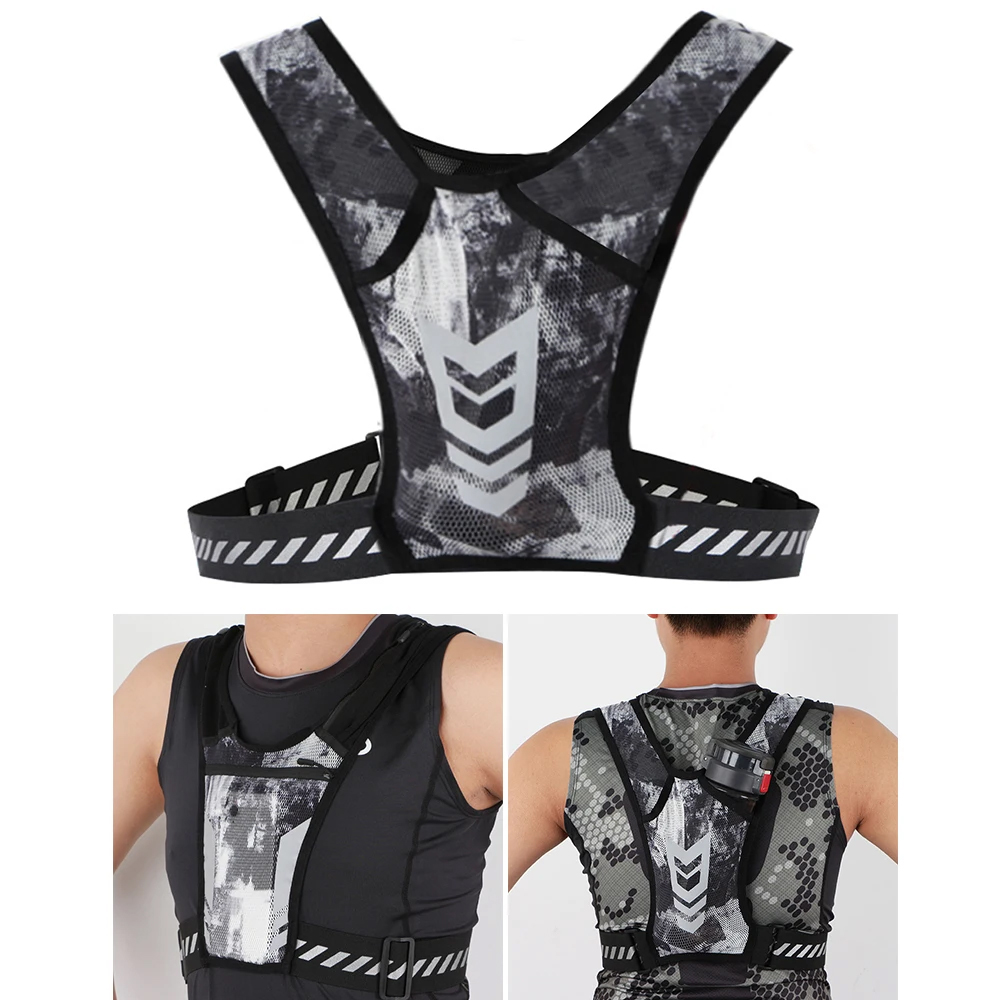 Reflective Running Vest with P - Running Jogging Gear recension och pris