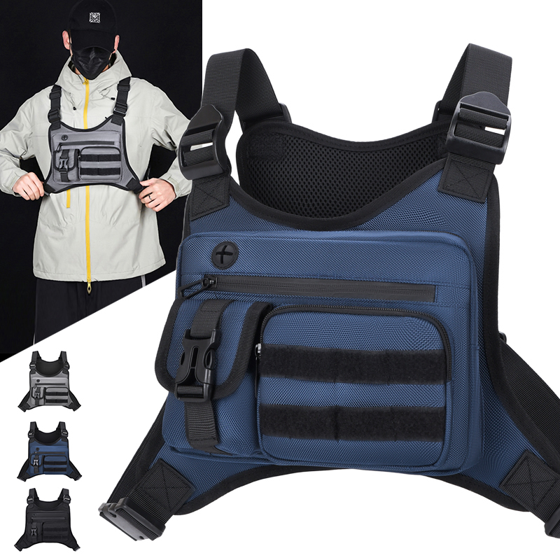 Tactical Chest Rig Bag Men Wat - Running Gear Storage recension och pris