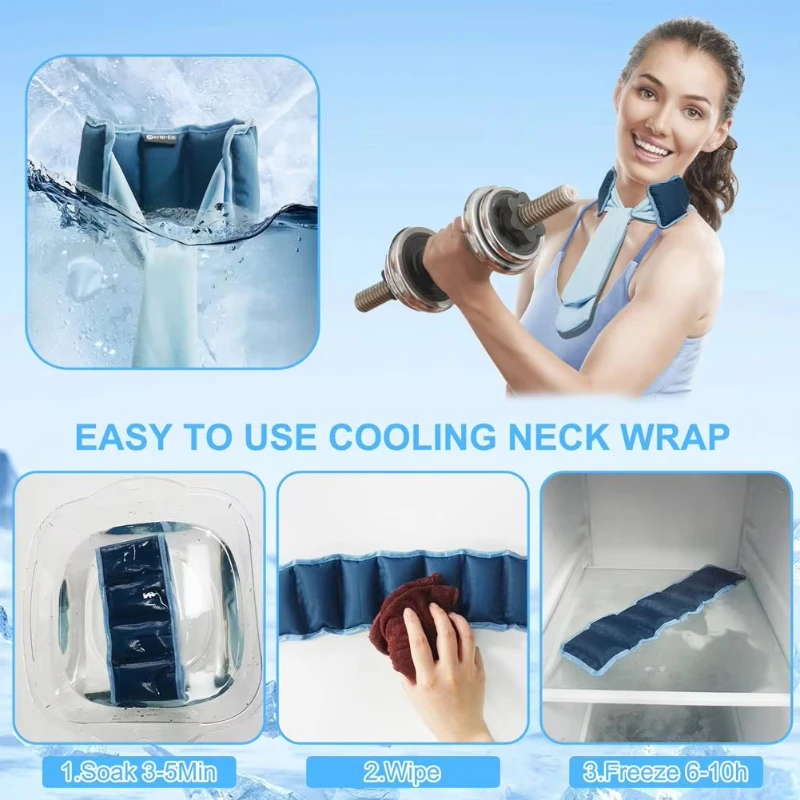 Cooling Ice Scarf for Neck Col - Running Gear In The Cold recension och pris