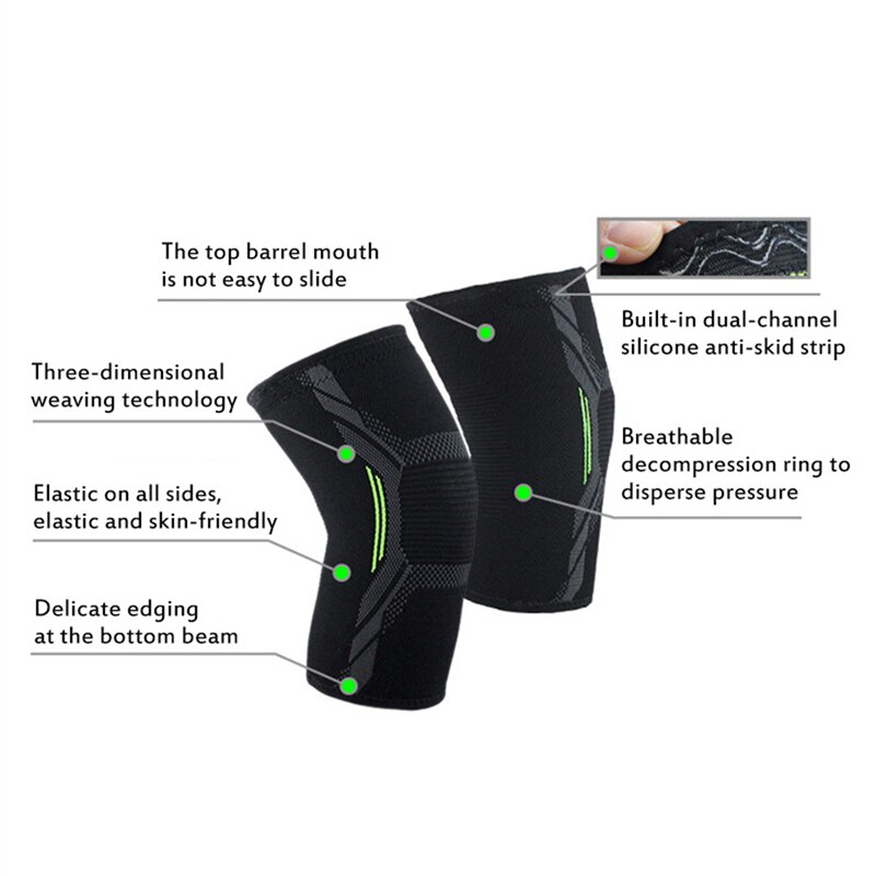 Single Knee Pad Knitted Nylon  - Running Gear In The Cold recension och pris