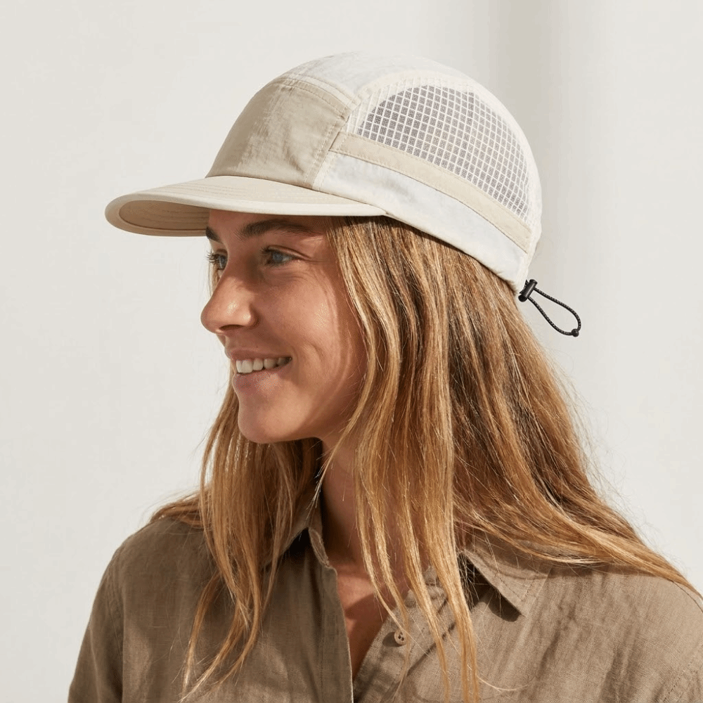Color-Blocked Quick-drying Bas - Running Cap Mesh recension och pris