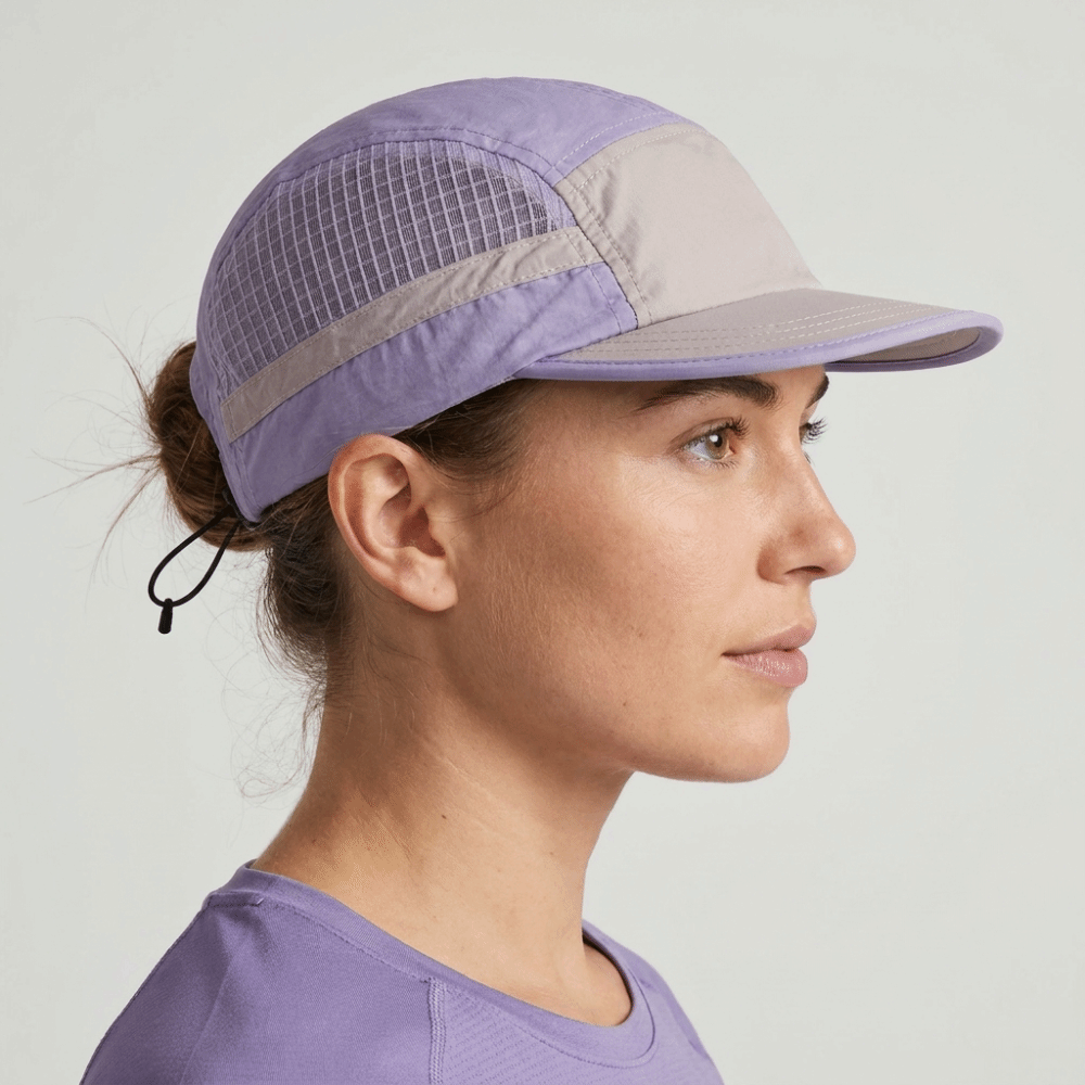 Color-Blocked Quick-drying Bas - Running Cap Mesh recension och pris