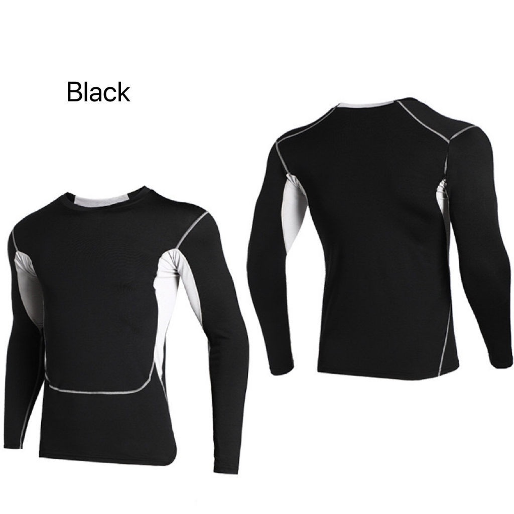 Men's Thermal Compression Tops - Running Gear Long Sleeve recension och pris