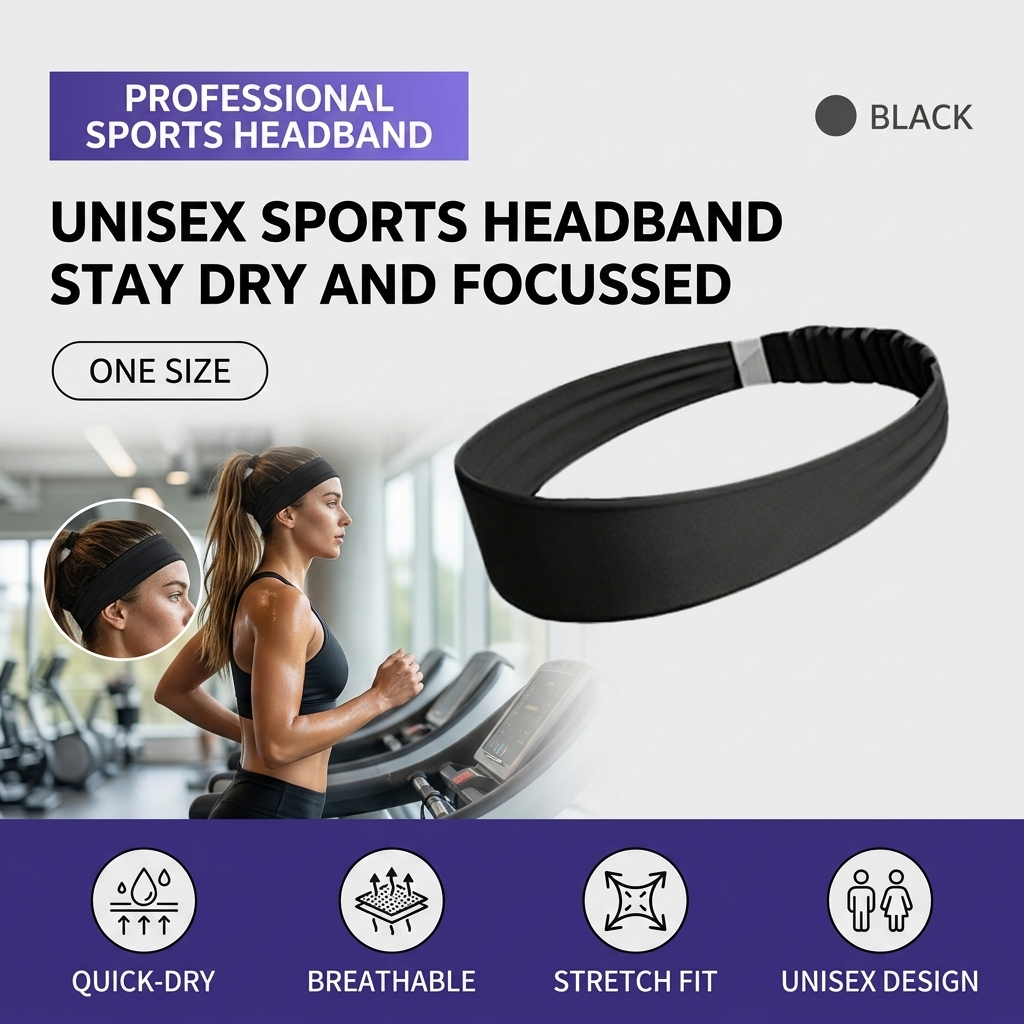 Breathable Sports Headband Moi - Running Gear Gym recension och pris