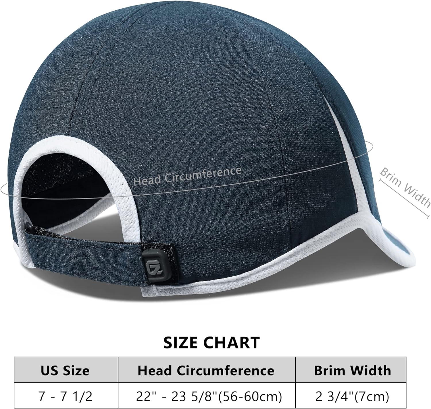 GADIEMKENSD Stretchy Fabric Ru - Running Cap Mesh recension och pris
