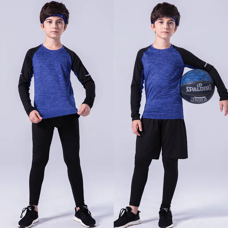 Kids Sports Clothes Compressio - Running Jogging Gear recension och pris