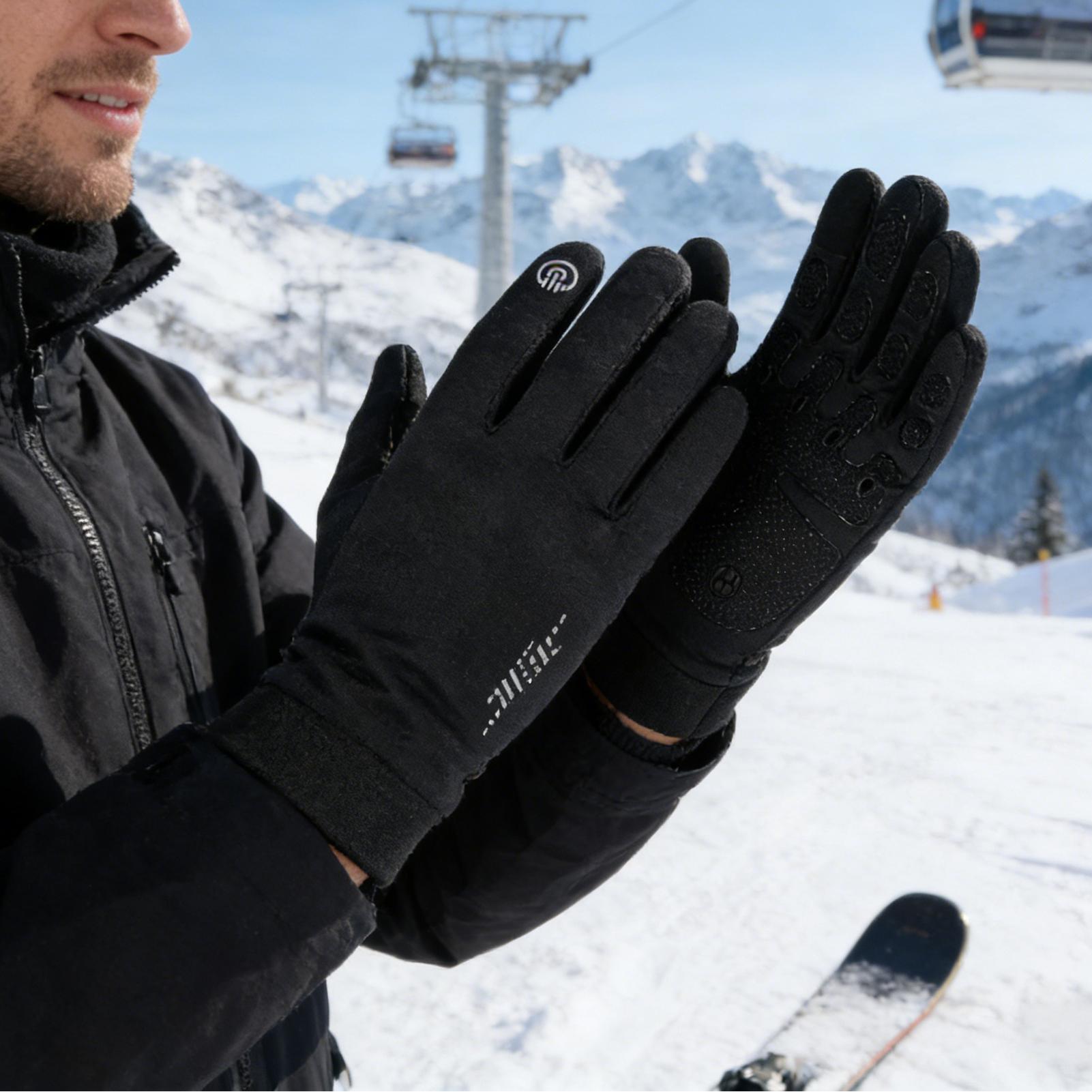 Winter Biking Gloves Full Fing - Running Gear In The Cold recension och pris