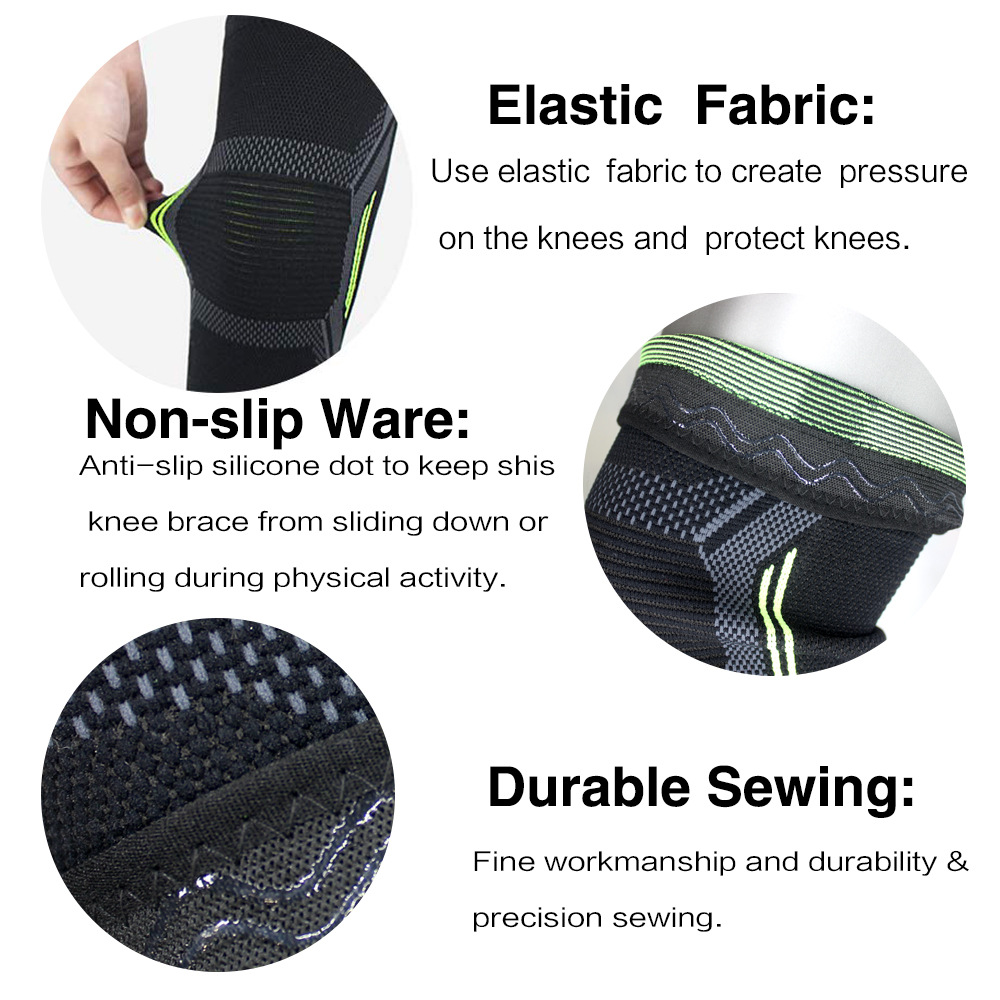 Single Knee Pad Knitted Nylon  - Running Gear In The Cold recension och pris