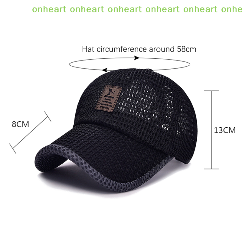 [C]Summer Mesh Baseball Cap Fo - Running Cap Mesh recension och pris