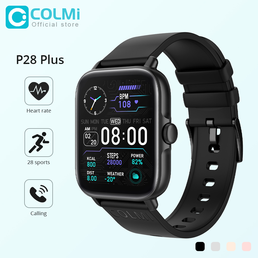 COLMI P28 Plus Bluetooth Answe - Gps Running Watch recension och pris