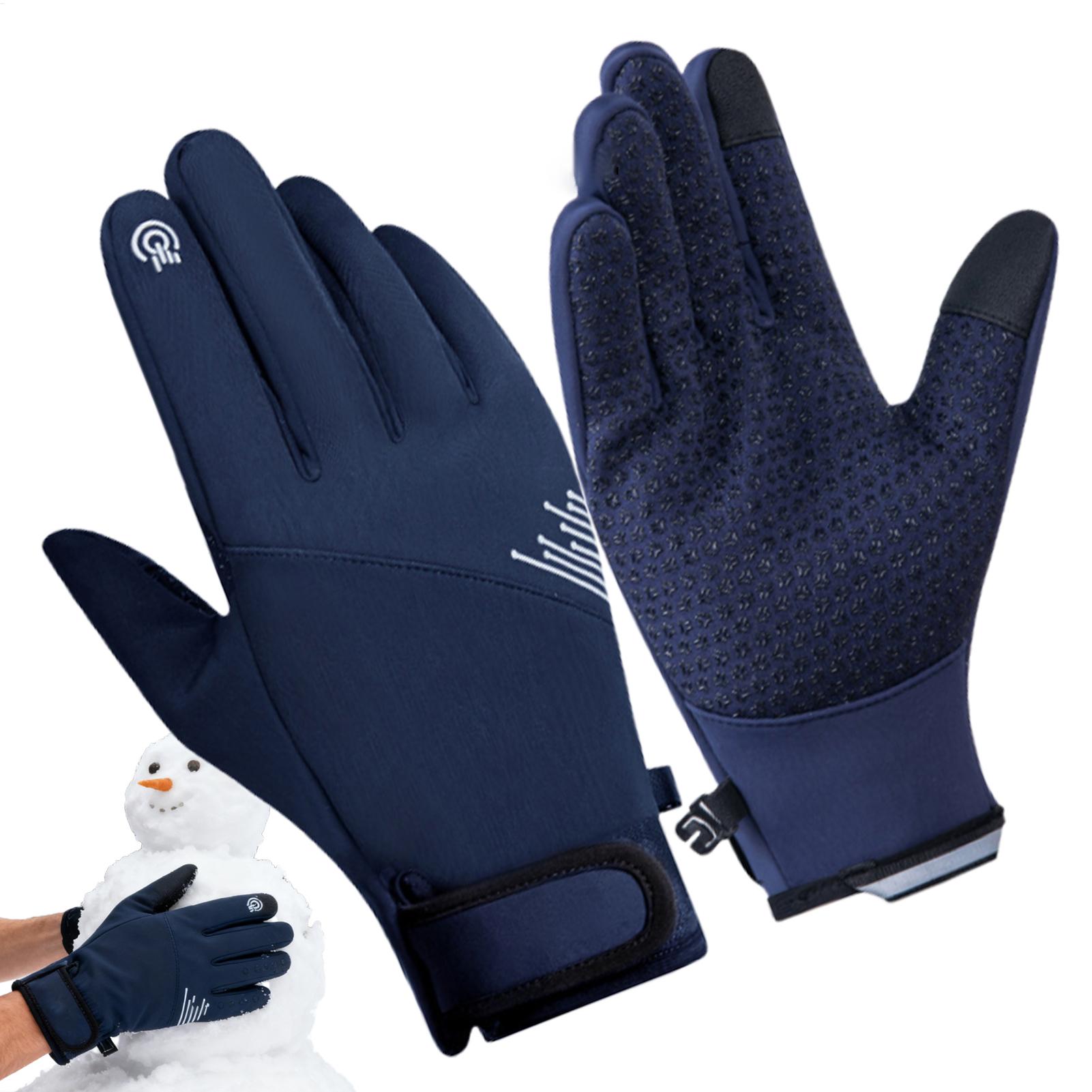 1 pair Winter Gloves Windproof - Running Gear In The Cold recension och pris