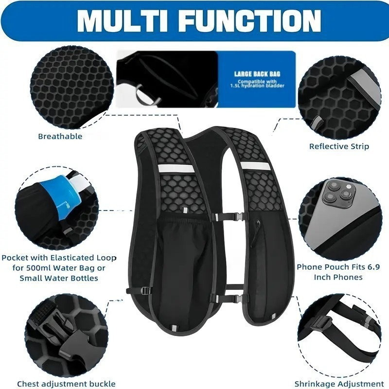 New Reflective Lightweight Run - Running Gear Storage recension och pris